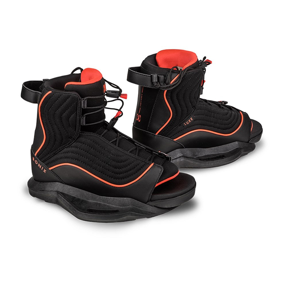 2026 Ronix Luxe Boot - Black / Coral