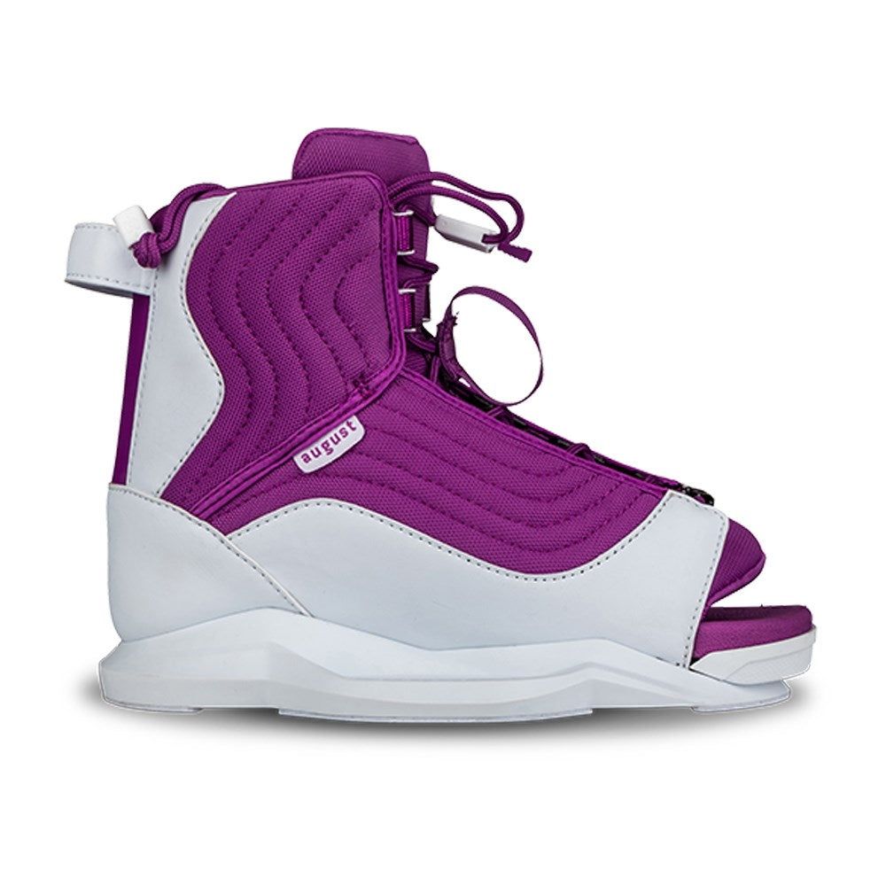 2025 Ronix August Boots 2-6 - Purple / White