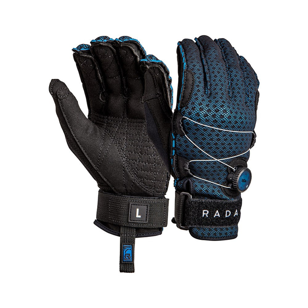 2024 Radar Vapor-A Boa Inside-Out Glove - Black / True Blue Ariaprene