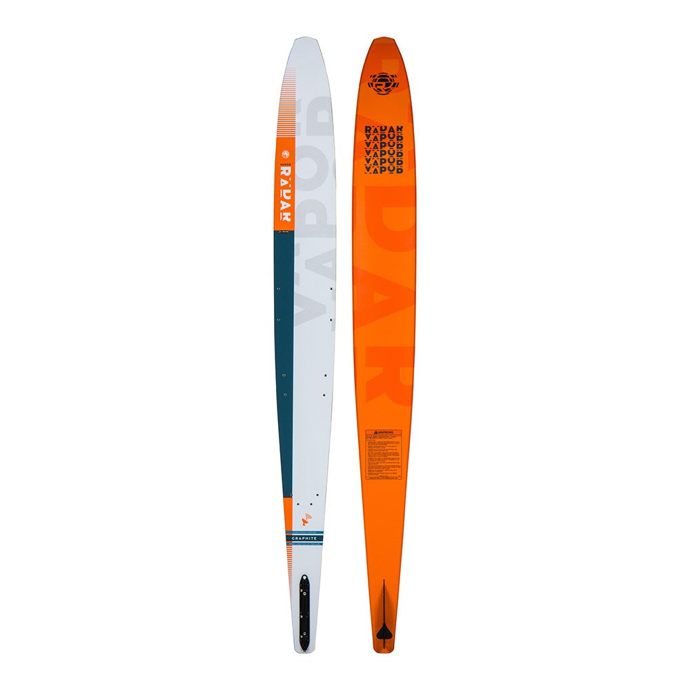 2024 Radar Vapor Graphite - White / Orange Glow