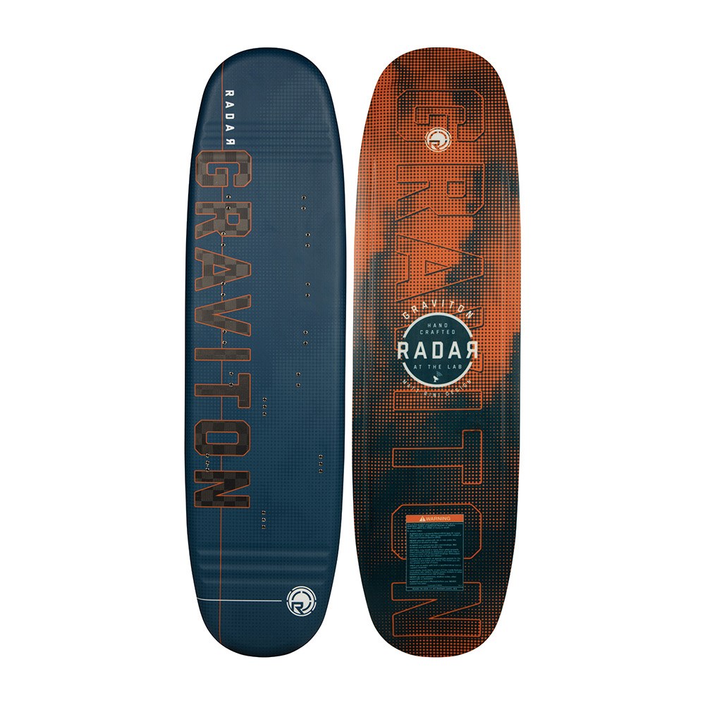 2024 Radar Graviton Trick Ski - Textreme / Navy / Orange