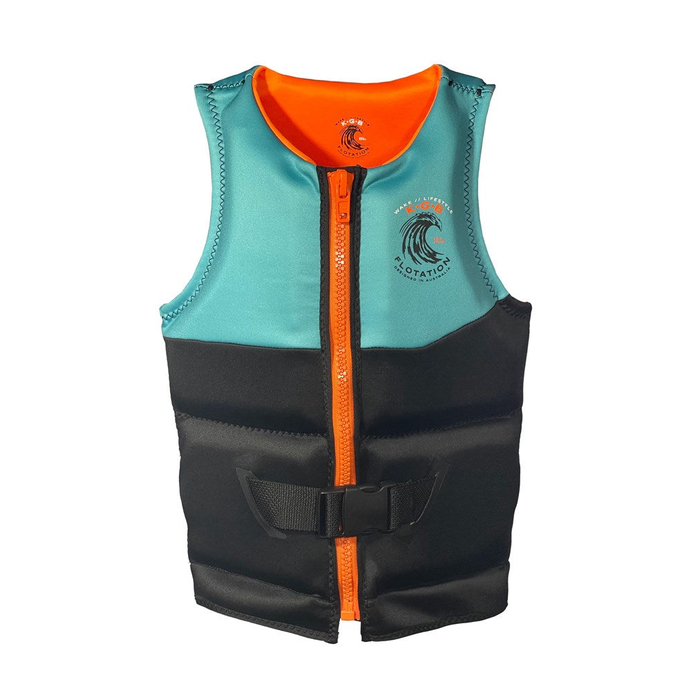 2024 KGB Teen Tempo Vest - Neon Teal