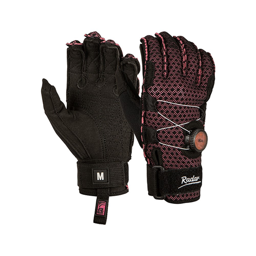 2026 Radar Lyric A Boa Glove - Black / Pink Ariaprene