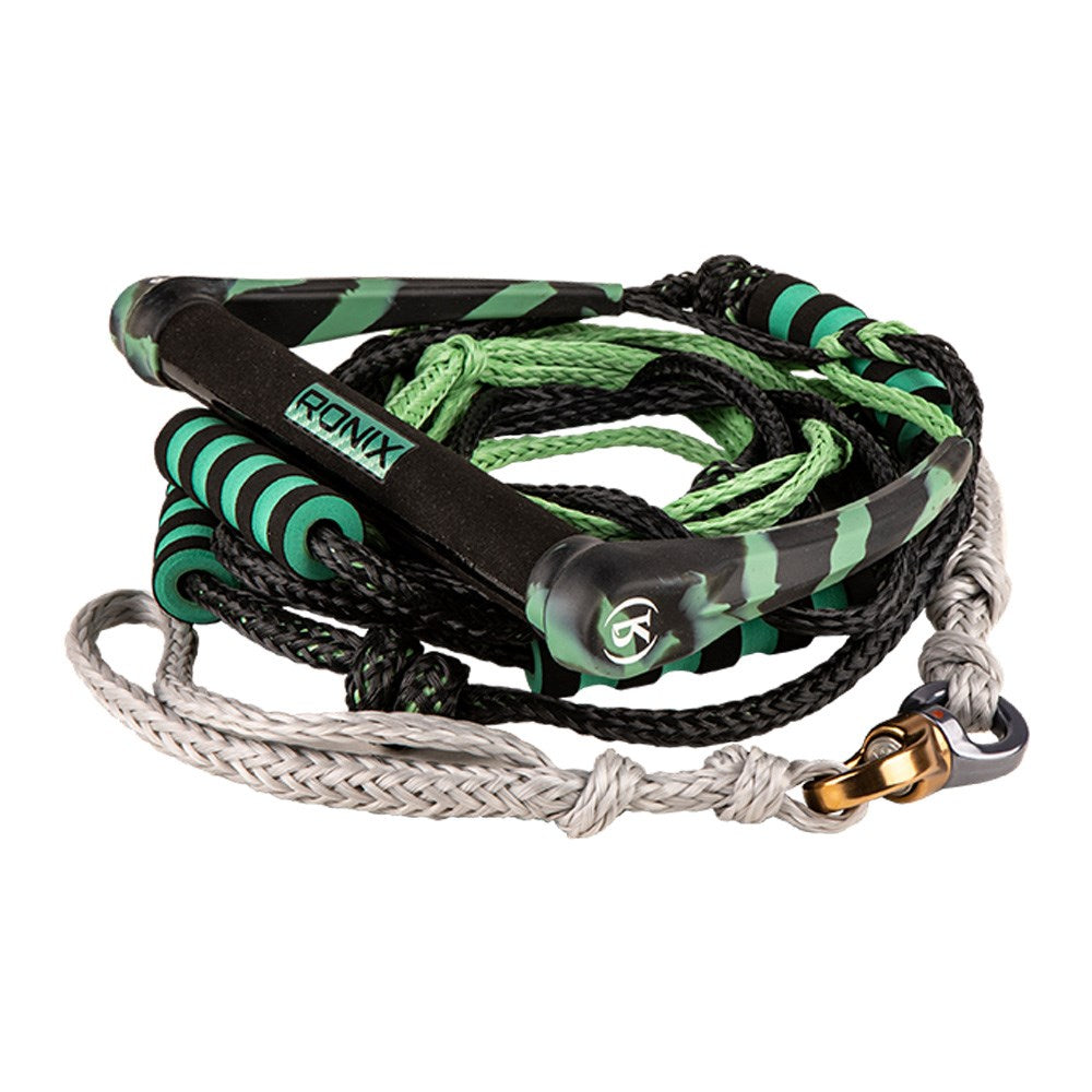 2024 Ronix Spinner Silicone Surf Rope With Handle - Jade / Black