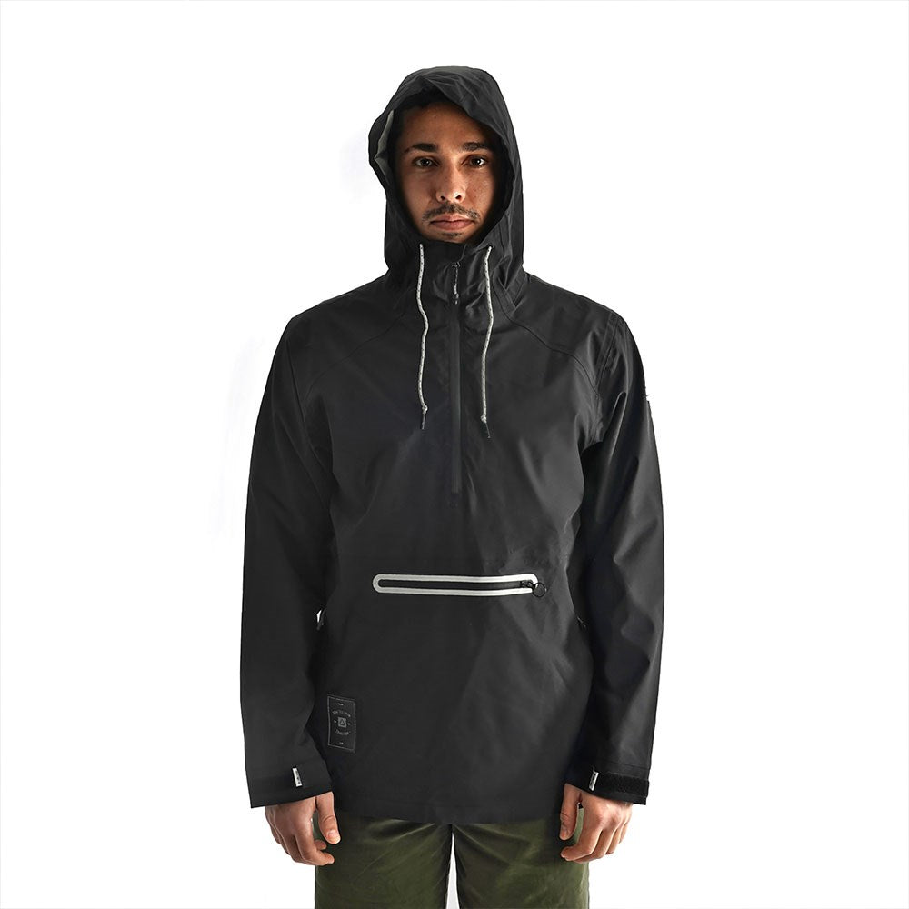 Follow Layer 3.11 Outer Spray Anorak - Black