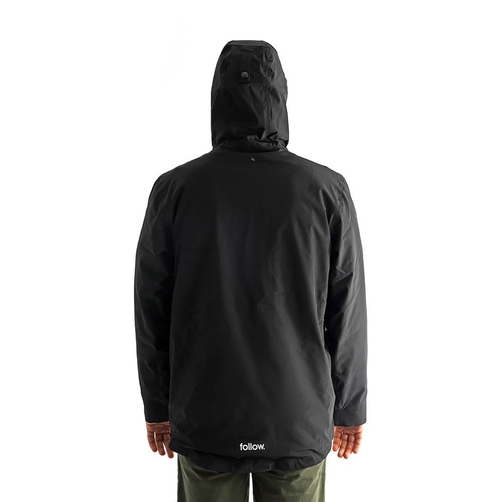 2023 Follow Layer 3.11 Outer Spray Anorak - Black