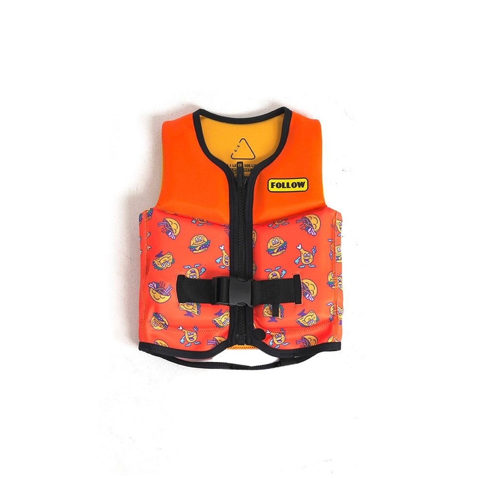 2024 Follow Grommy Jr Vest - Orange