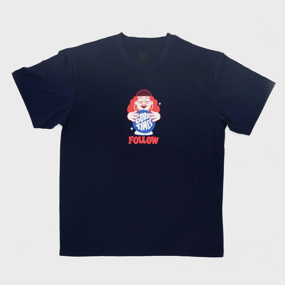2024 Follow Never You Mind Tee - Navy