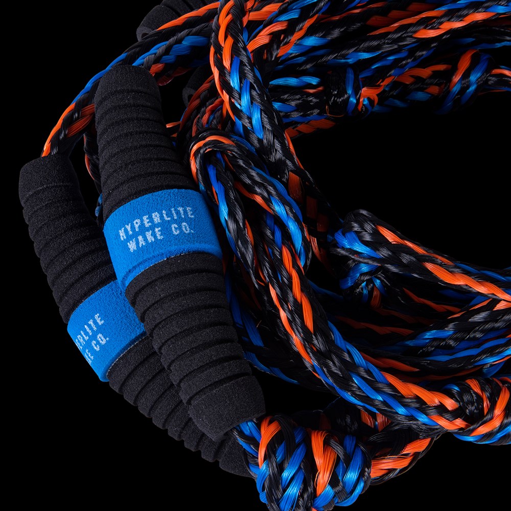 Hyperlite 25 Arc Surf Rope W/Handle - Blue/Orange