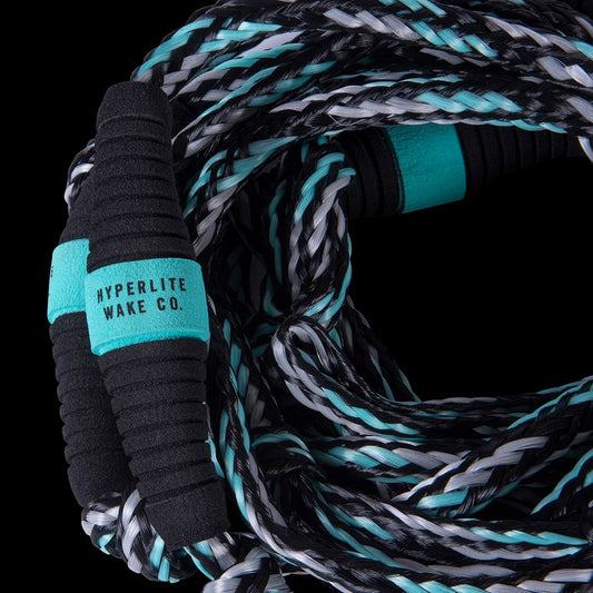 Hyperlite 25 Arc Surf Rope W/Handle - Teal/Grey