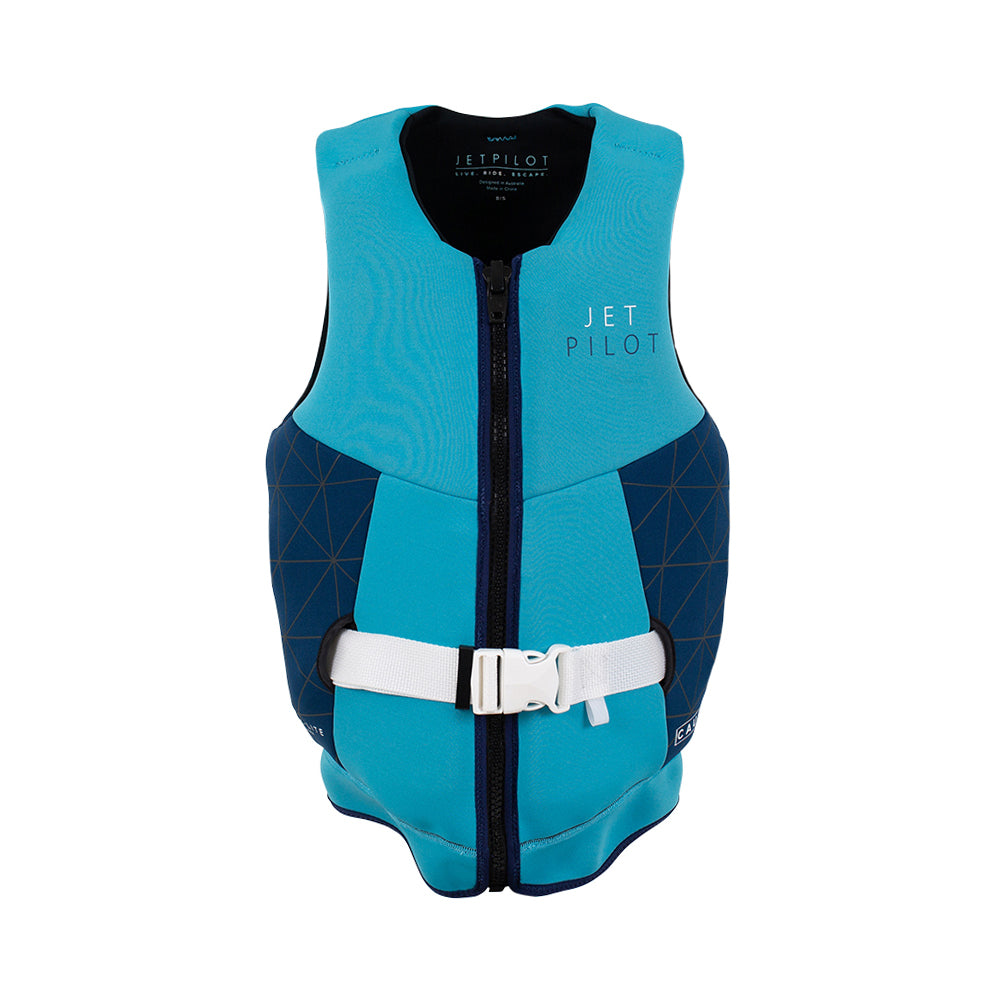 2022 Jetpilot Cause F/E Ladies Neo Vest - Blue