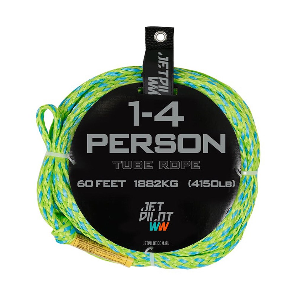 2025 Jetpilot 1-4 Person Tube Rope - Green
