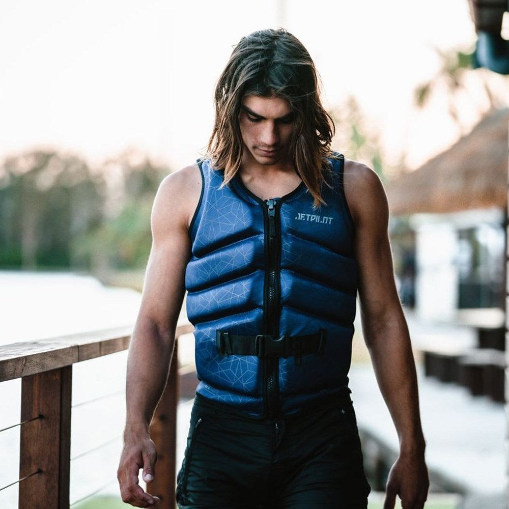 2024 Jetpilot Freeride F/E Mens Neo Vest - Navy