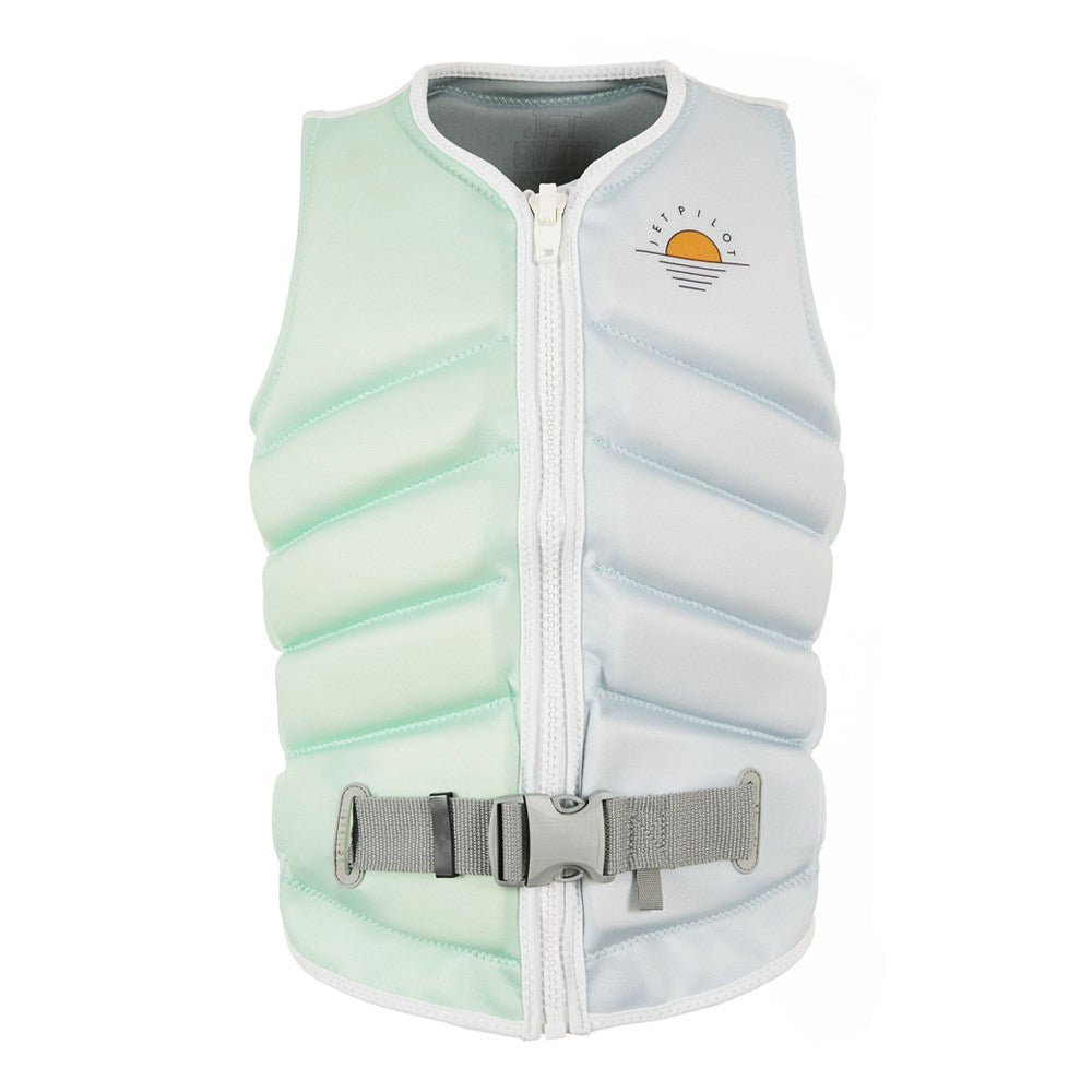 2024 Jetpilot Pacer X1 Ladies Neo Vest - Mint/Blue