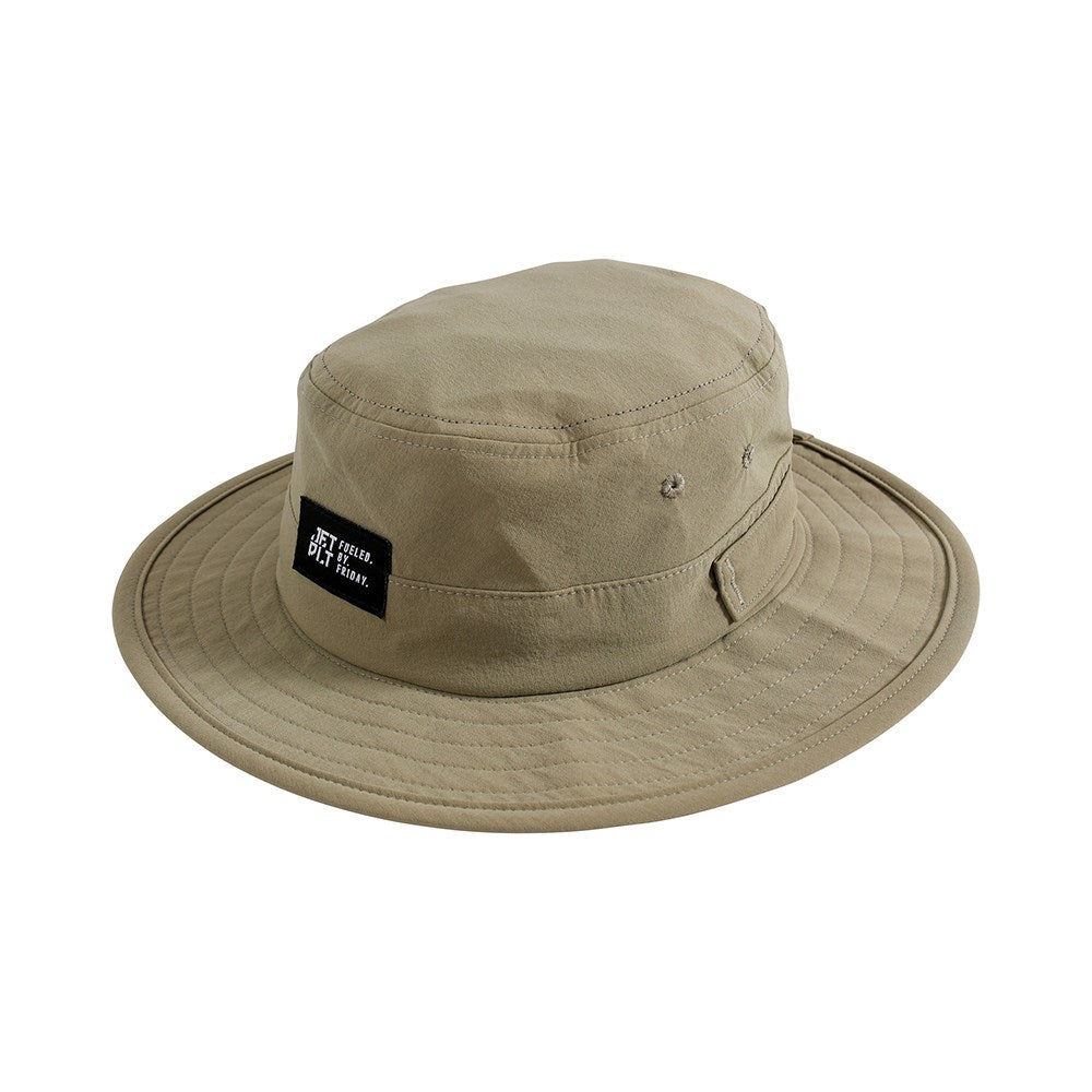 2024 Jetpilot Jet Lite Mens Wide Brim Hat - Khaki