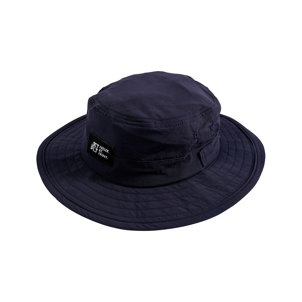 2024 Jetpilot Jet Lite Mens Wide Brim Hat - Navy