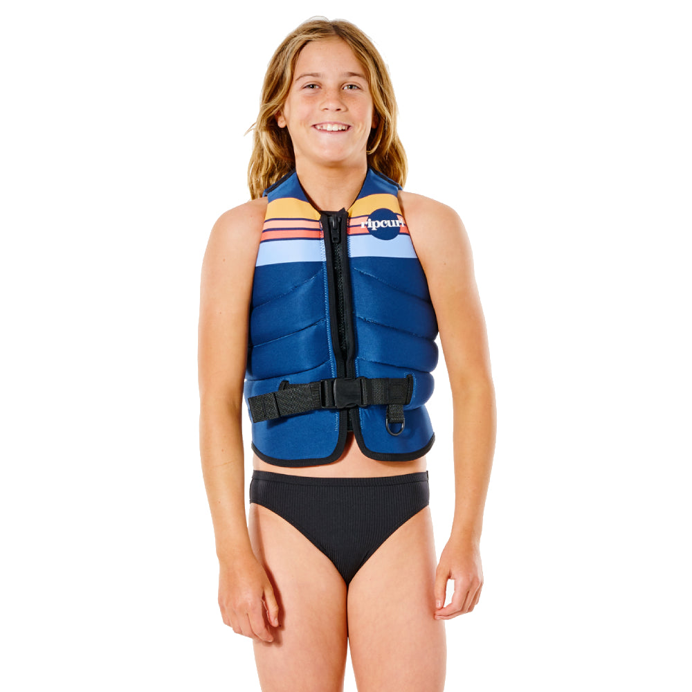 Girls hotsell navy vest