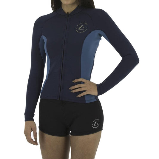 Follow Ladies 1.5Mm Wetty Top - Navy