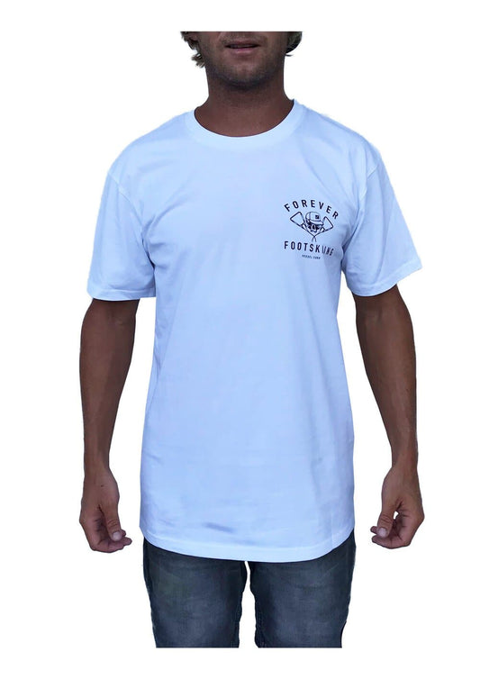 Vessel Corp Forever Footskiing Tee - White