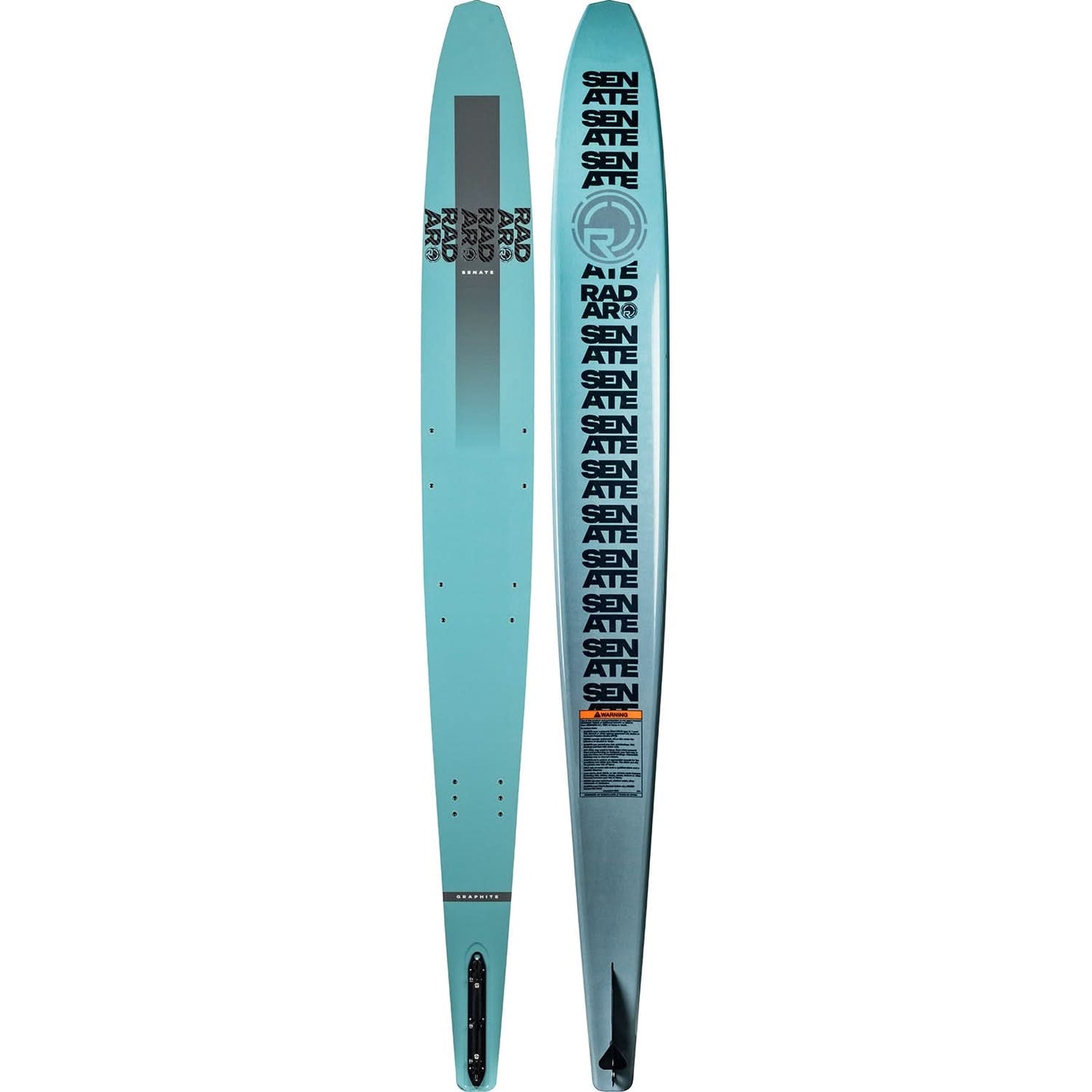 2026 Radar Senate Graphite Waterski - Stone Blue / Slate / Carbon
