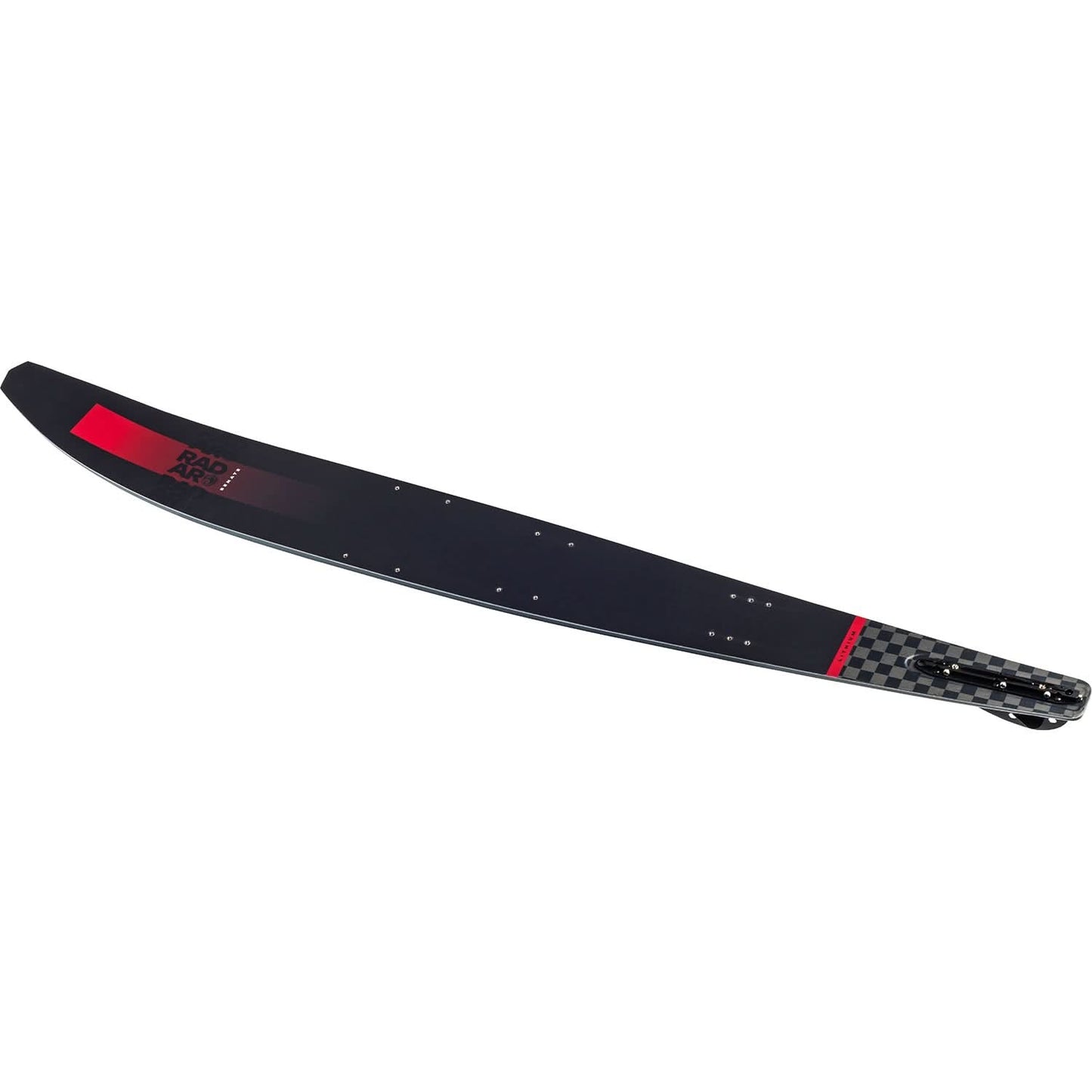 2026 Radar Senate Lithium Waterski - Carbon/Matte Blk/Punk Rock Red