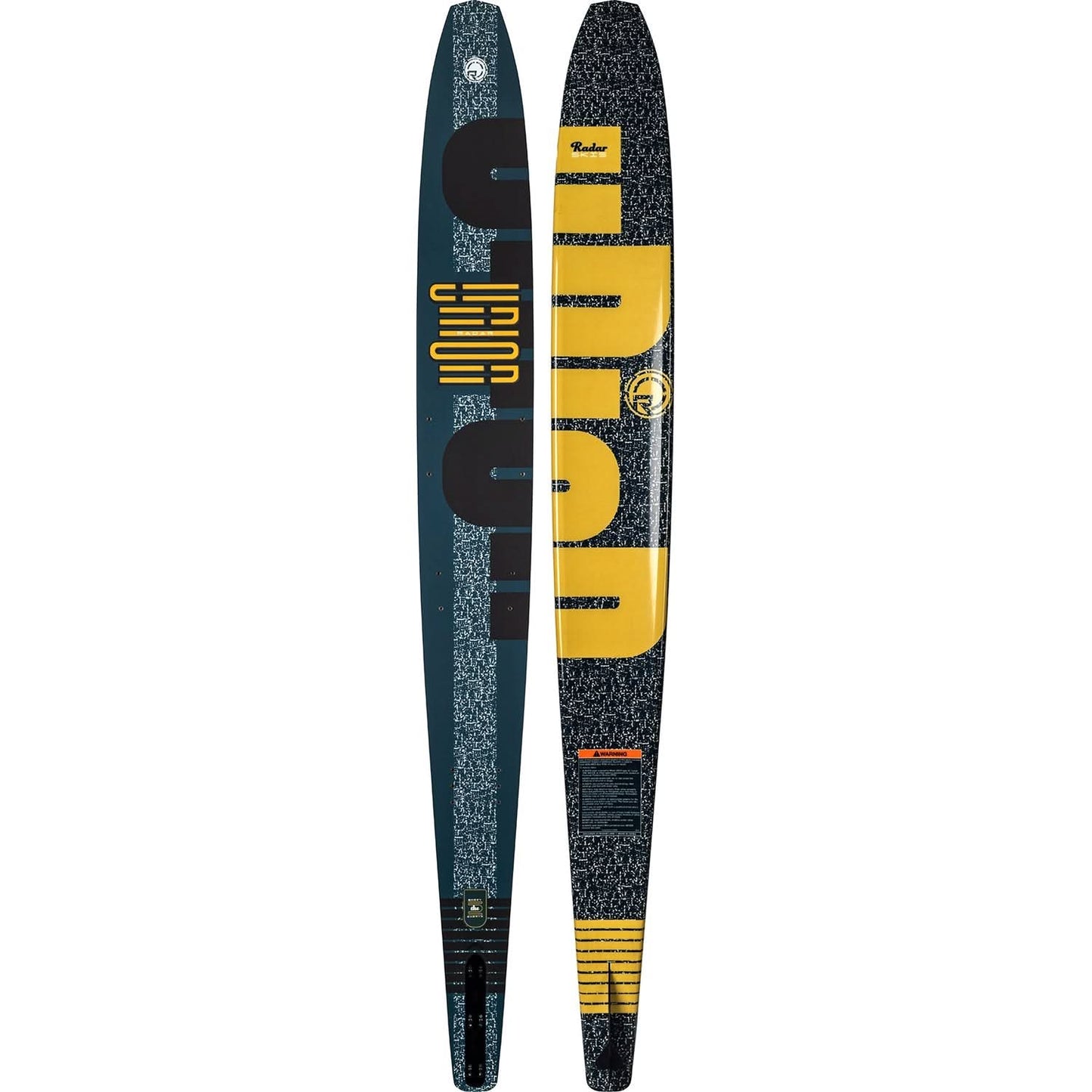 2026 Radar Union Waterski - Steel Blue/Press White/Mustard