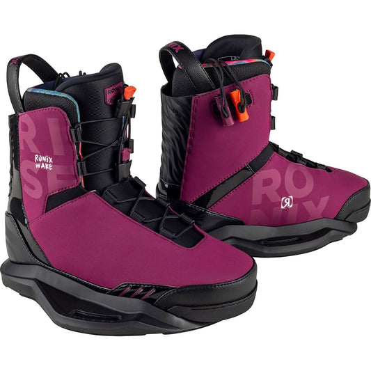 2026 Ronix Rise Boot - Merlot / Peach
