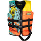 2026 Ronix Vision Boys L50s Neo Vest - Blue / Orange / Yellow