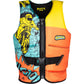 2026 Ronix Vision Boys L50s Neo Vest - Blue / Orange / Yellow