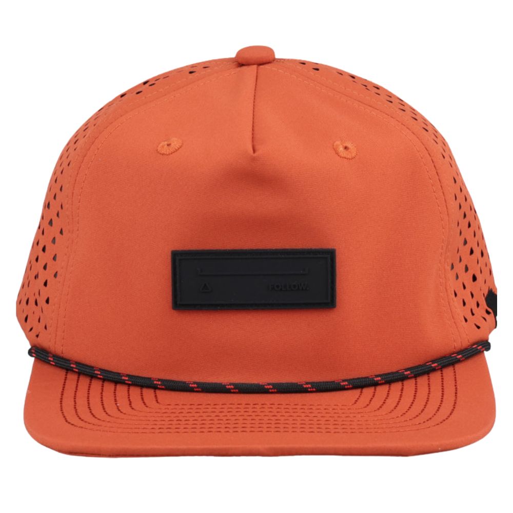 2027 Follow Captain Flat Cap - Red