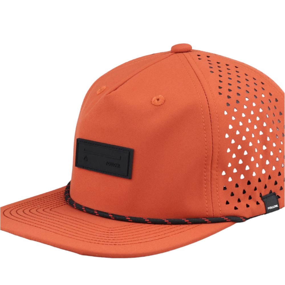 2027 Follow Captain Flat Cap - Red