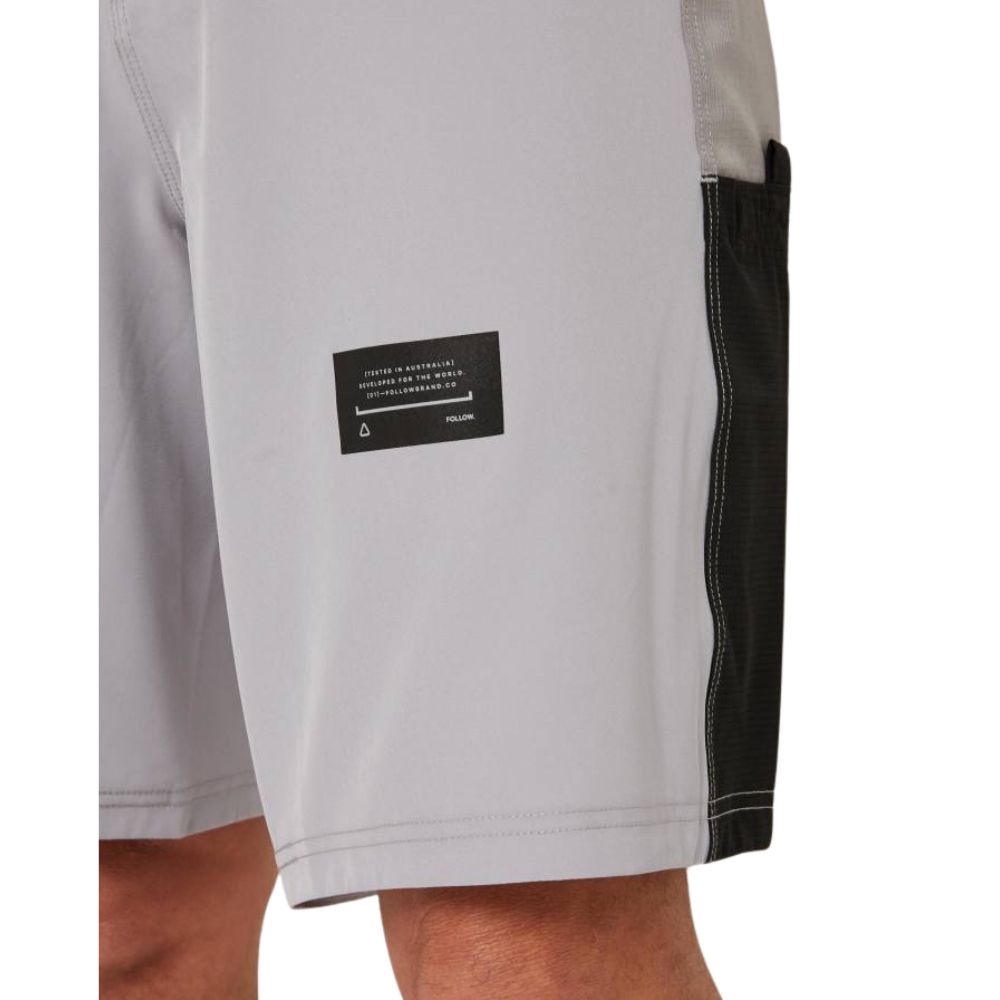 2027 Follow Global Tech Boardie - Light Grey