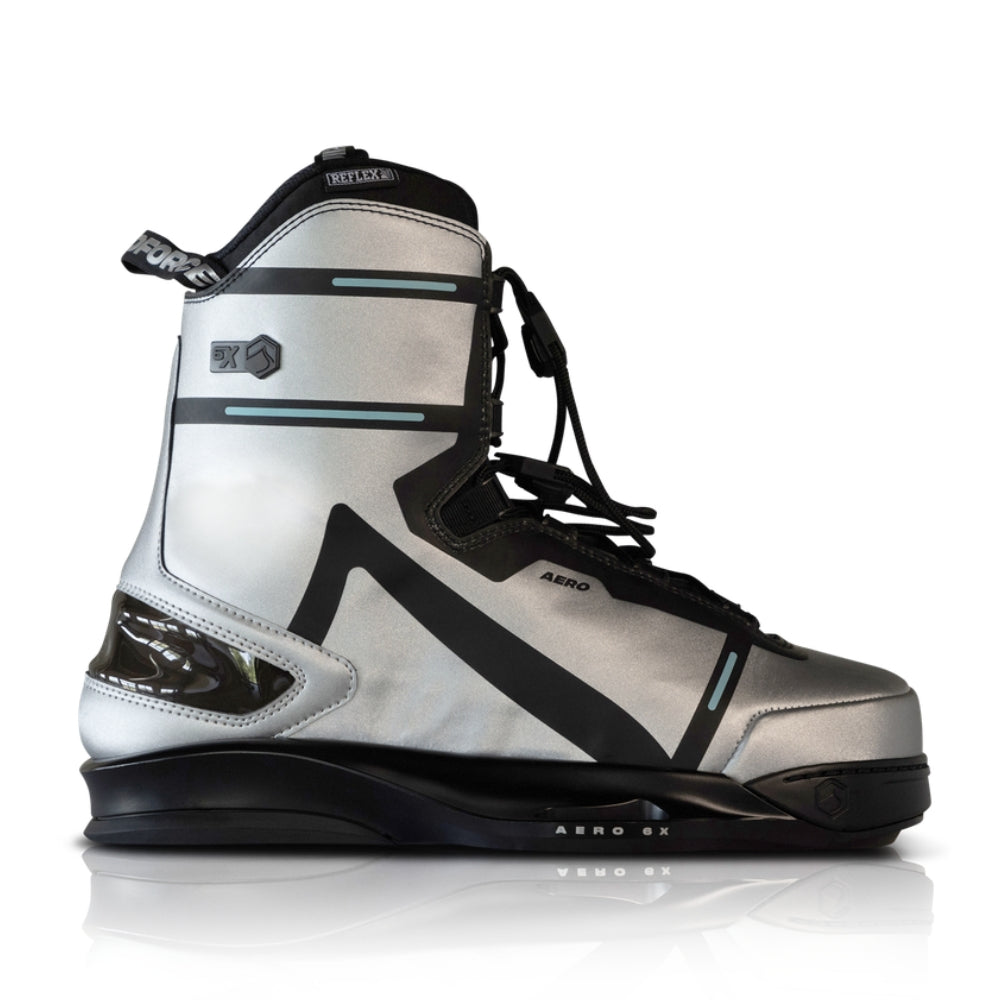 2027 Liquid Force Aero 6X Binding - Silver