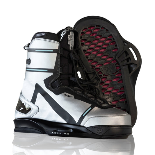 2027 Liquid Force Aero 6X Binding - Silver
