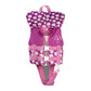 2027 IVY Infant Vest With Collar - Purple flowers