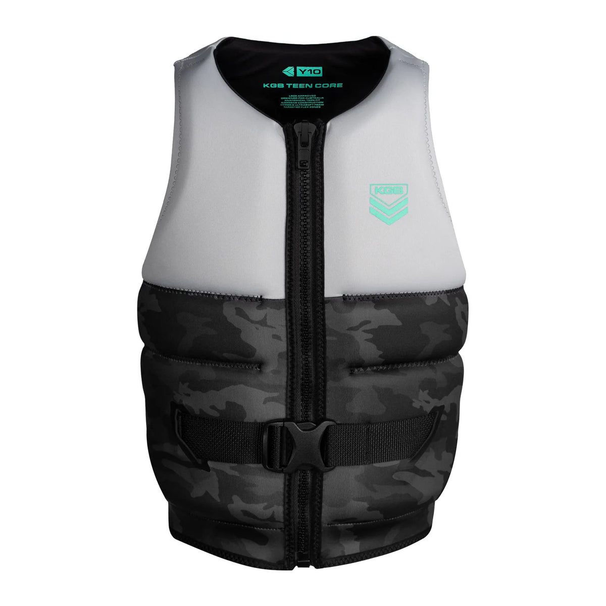 2027 KGB Teen Core Vest - Silver