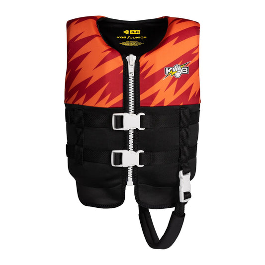 2027 KGB Junior Boys Vest - Electric red