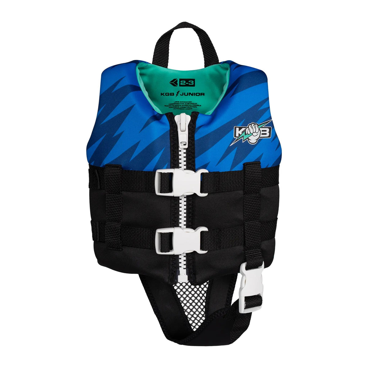 2027 KGB Junior Boys Vest - Electric blue