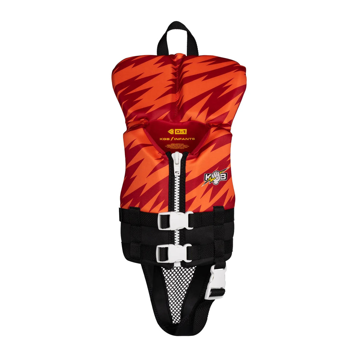 2027 KGB Infant Vest With Collar - Electric red