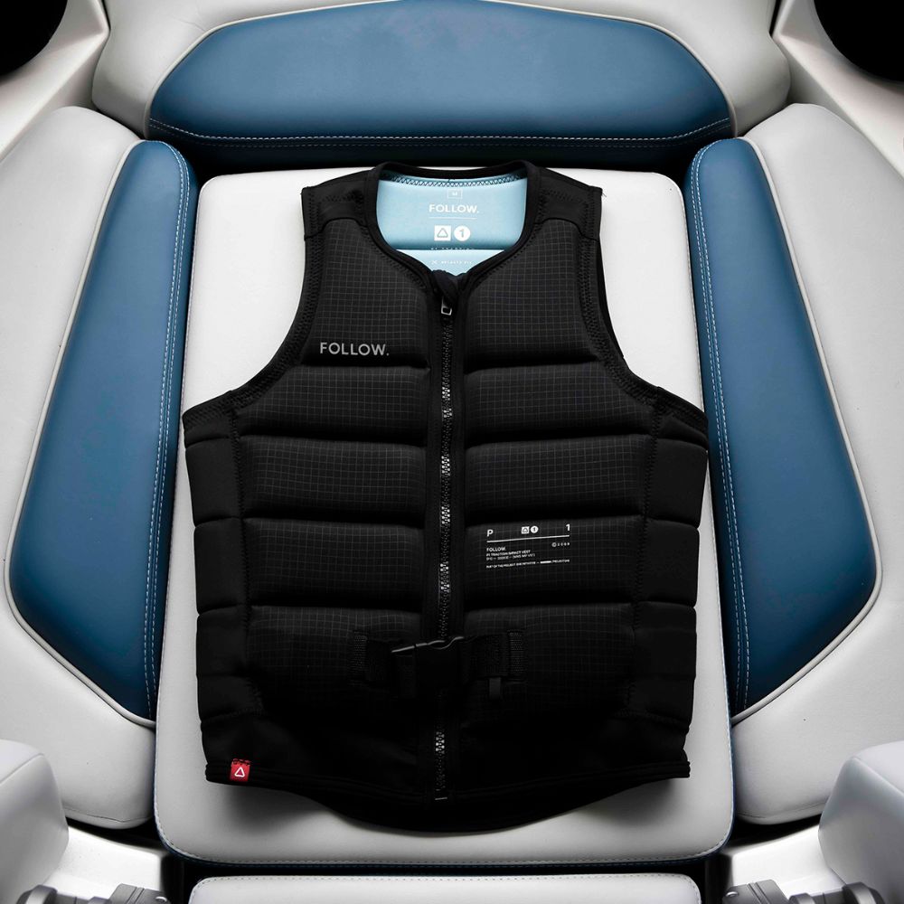 2027 Follow P1 Traction Mens Vest - Black