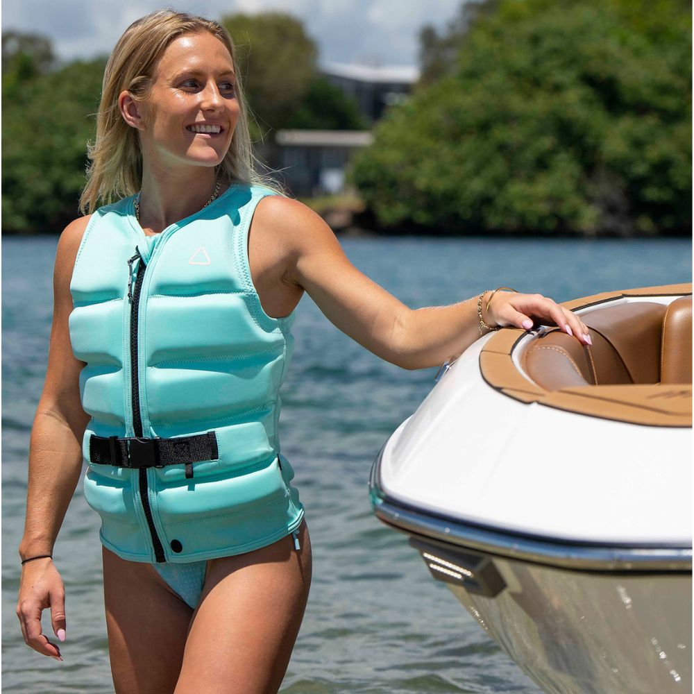 2027 Follow Corp Womens Vest - Mint Green
