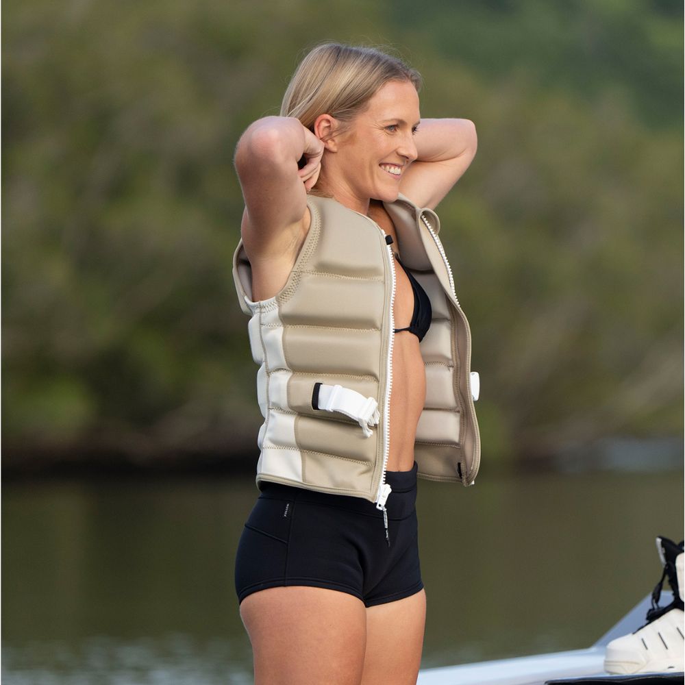 2027 Follow Corp Womens Vest - Sand