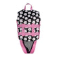 2027 IVY Junior Girls Vest - Black flowers
