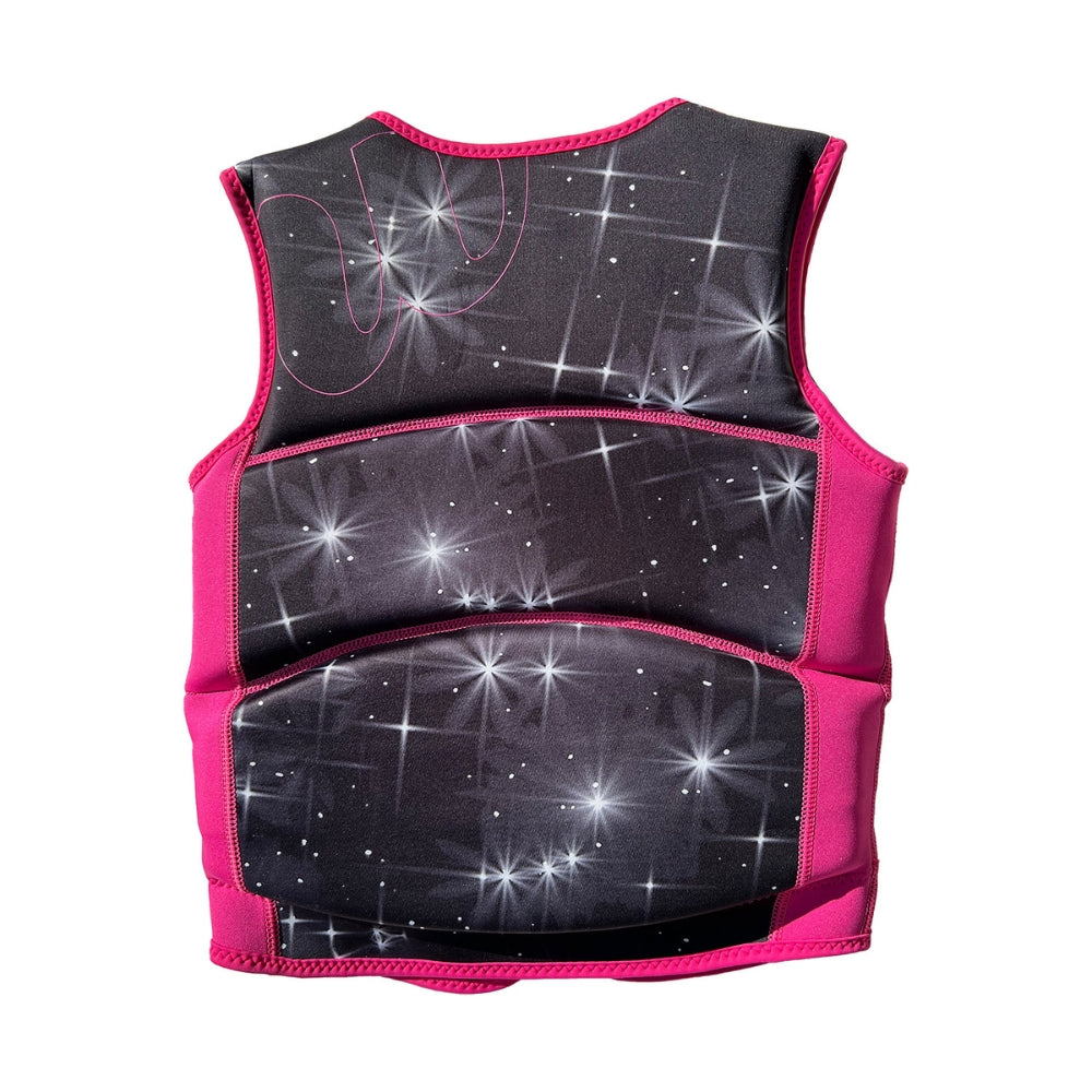 2025 Wing Jnr Realm Neo Vest L50S - Pink Stars