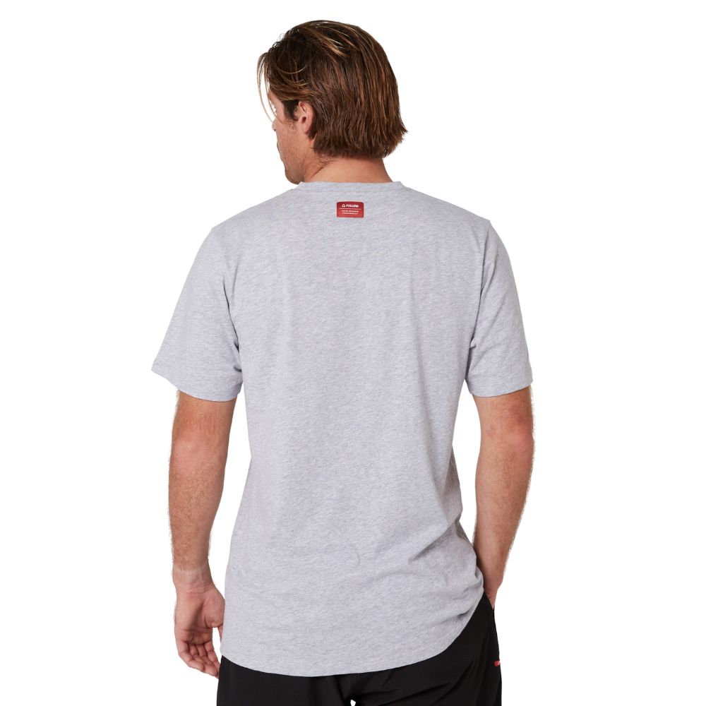 2025 Follow Logo Tee - Grey Heather