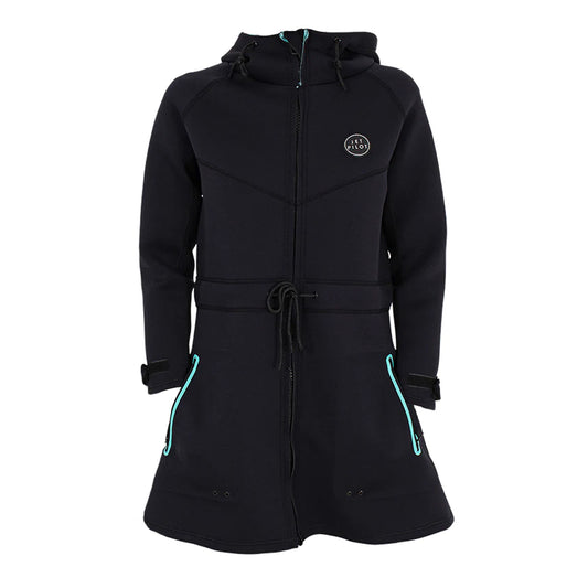 2025 Jetpilot Venture Ladies Long Tour Coat - Black