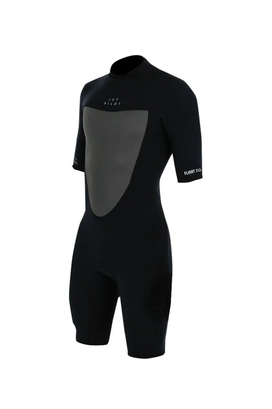 2025 Jetpilot Flight 2X2 Bz Ss Springsuit - Black