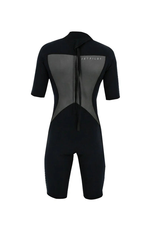 2025 Jetpilot Flight 2X2 Bz Ss Springsuit - Black