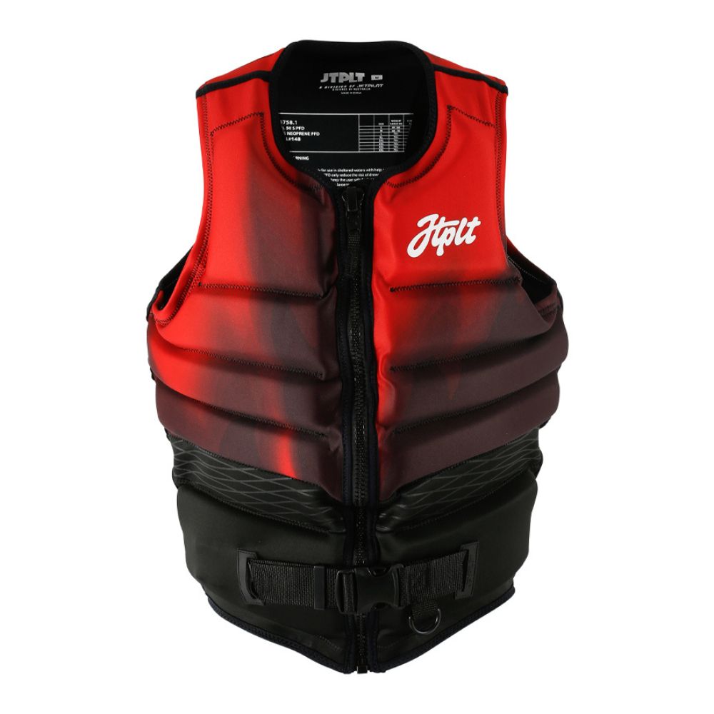 2025 Jetpilot Phase Hyperflex Mens F/E Eco Vest - Red