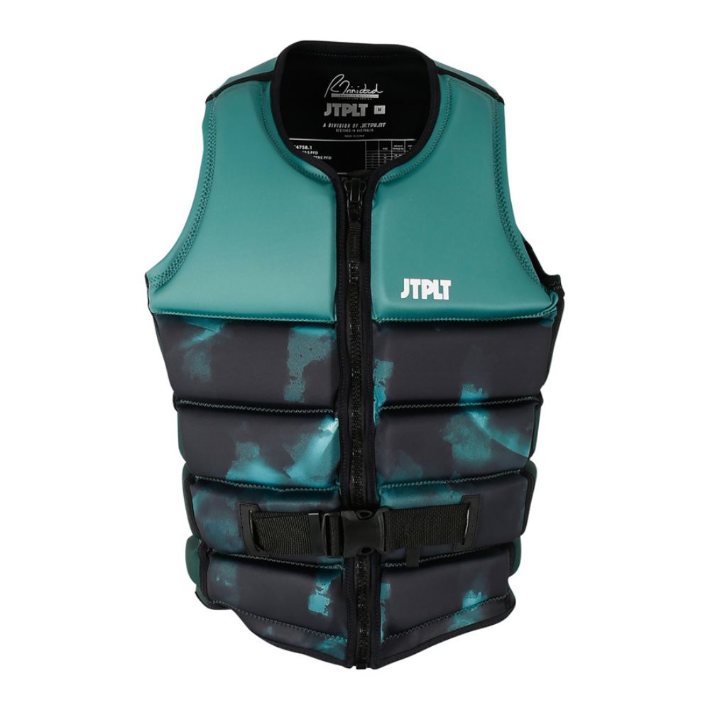 2025 Jetpilot Raph X1 Mens F/E Eco Vest - Green